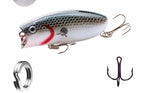 Topwater Popper Pencil Lure, 6 cm, 10.4 g (0.37 oz) – product photo