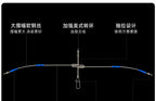 Boat Fishing Wire Boom Rig, Soft Arm, 60 or 80 cm (24/31 in) – product photo