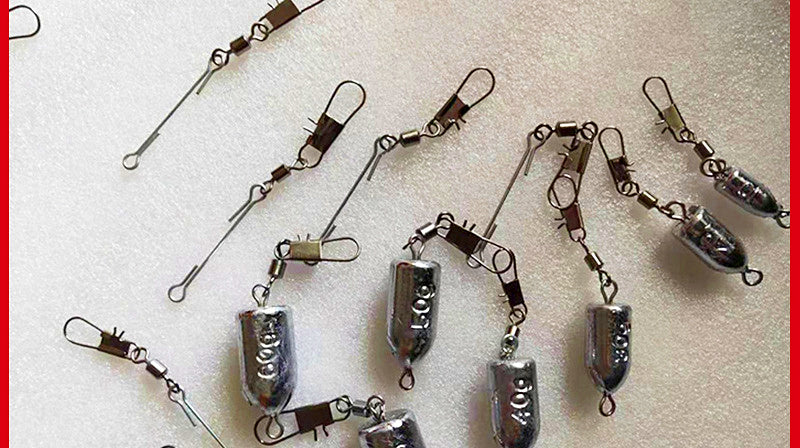 Lead Bullet Sinker with Double Rings, 5–3000 g (0.18–106 oz) – product photo