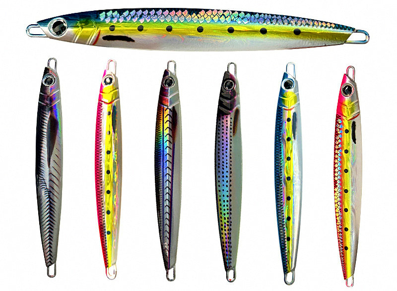 Metal Jig, 40–200 g (1.4–7.1 oz), 7 Colors – product photo