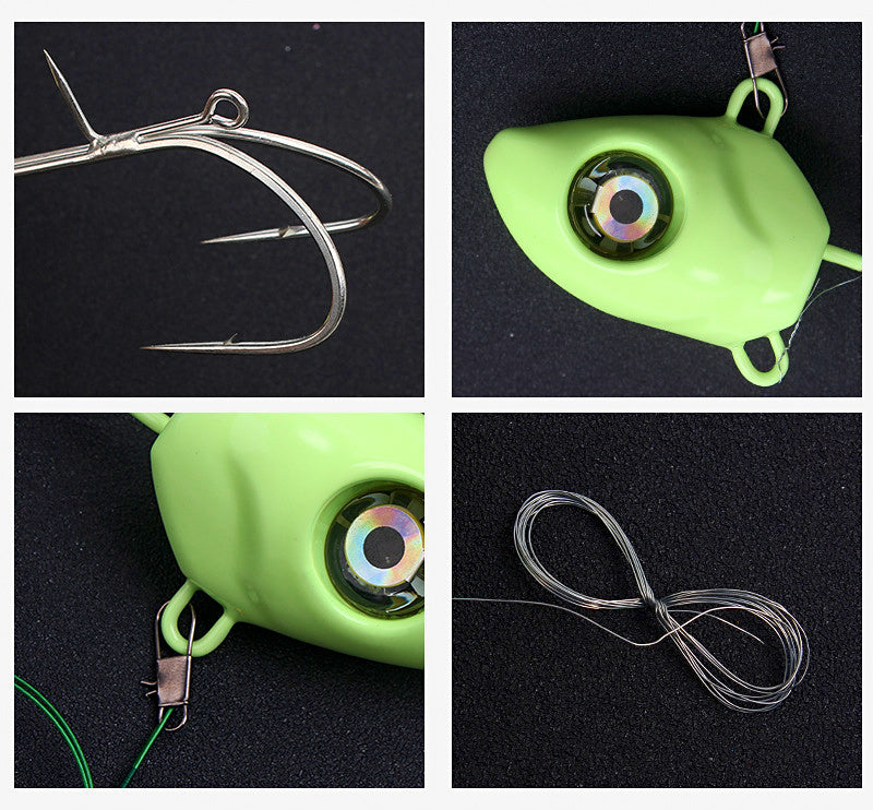 LED Glow Cutlassfish Jig, 150–250 g (5.3–8.8 oz) – product photo