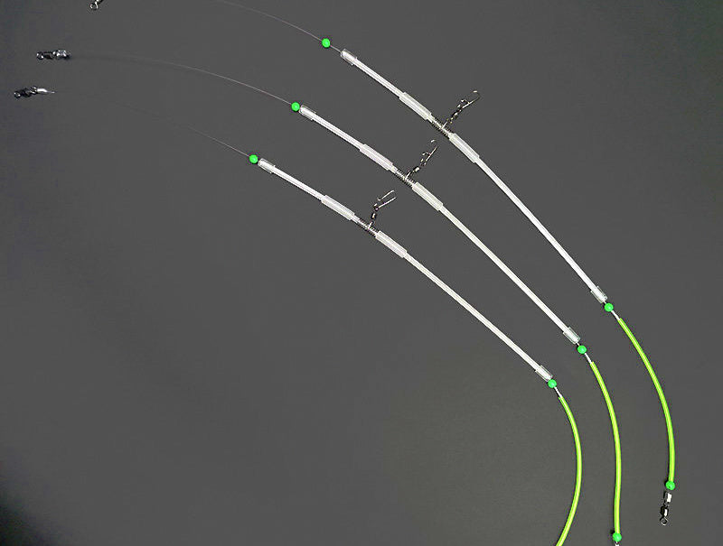 Pre-Tied Paternoster Boat Rig, Plastic Boom, Nylon Line – product photo