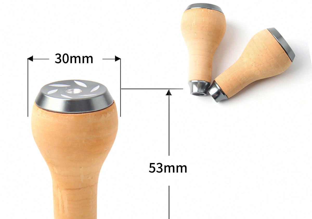 Carbon Double Baitcasting Reel Handle, Cork Knobs, 120/130 mm – product photo