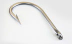 Stainless Steel Saltwater Hooks, Barbed, Sizes 5/0–20/0 – product photo