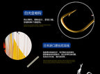 Seven-Star Hook Rig, Yellow Dot, Hand-Tied, White Line – product photo