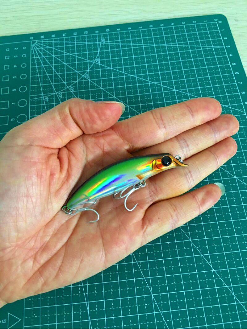 Floating Minnow Hard Bait, 75 mm (3 in), 7 g (0.25 oz) – product photo