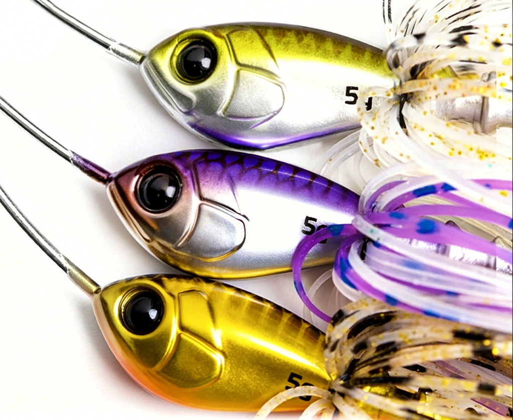 Single-Blade Skirted Spinner Lure, 3.5–5 g (0.12–0.18 oz) – product photo