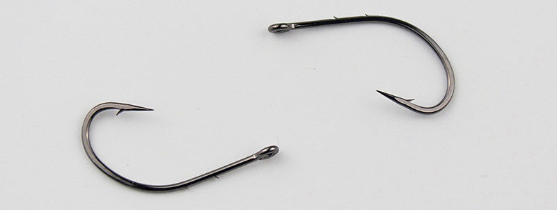 Barbed Baitholder Hooks with Eyelet, Size 6–28, Bulk Pack – product photo