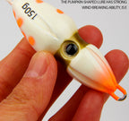 Glow Jig Rig with Rattle Bead & Double Hooks, 40–250 g (1.4–8.8 oz) – product photo