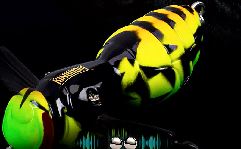 Floating Topwater Bass Lure, 40 & 48 mm (1.6 & 1.9 in) – product photo