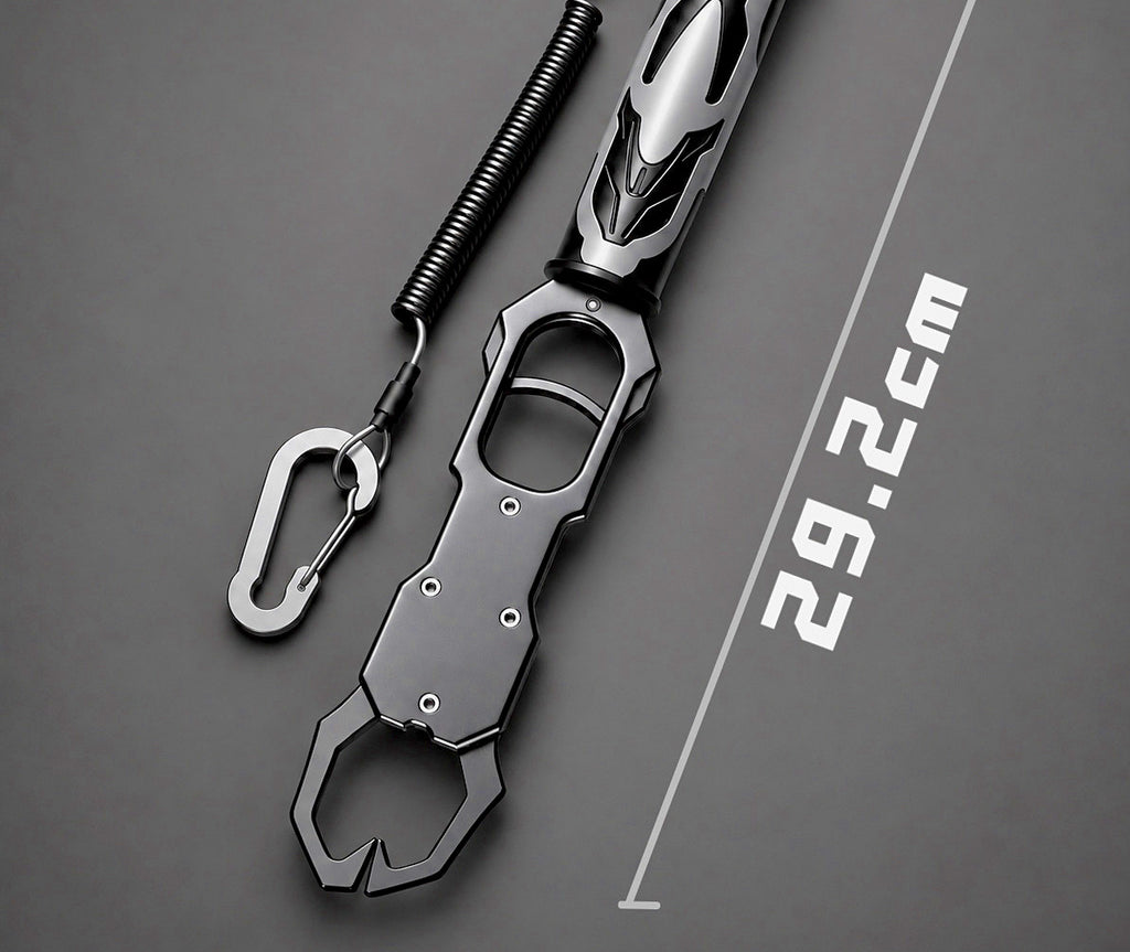Long Fishing Pliers & Fish Gripper Set with Scale – product photo