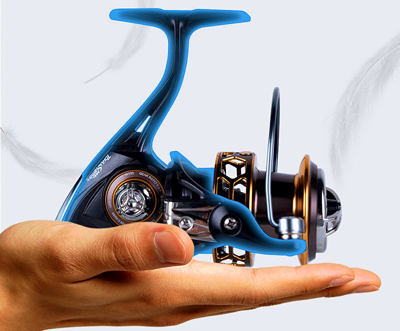 Spinning Reel, Front Drag, Metal Spool, Sizes 3000–7000 – product photo