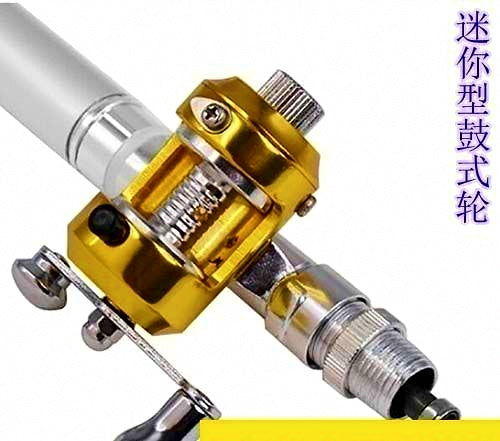 Mini Metal Drum Reel for Ice, Raft & Micro Jigging Rods – product photo