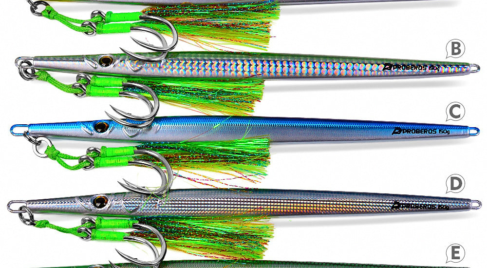 Speed Jig, 80–150 g (2.8–5.3 oz), Bare or With Hooks – product photo