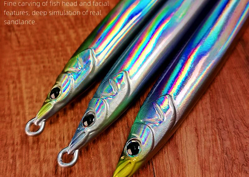Metal Casting Jig, 20–120 g (0.7–4.2 oz), 6 Colors – product photo