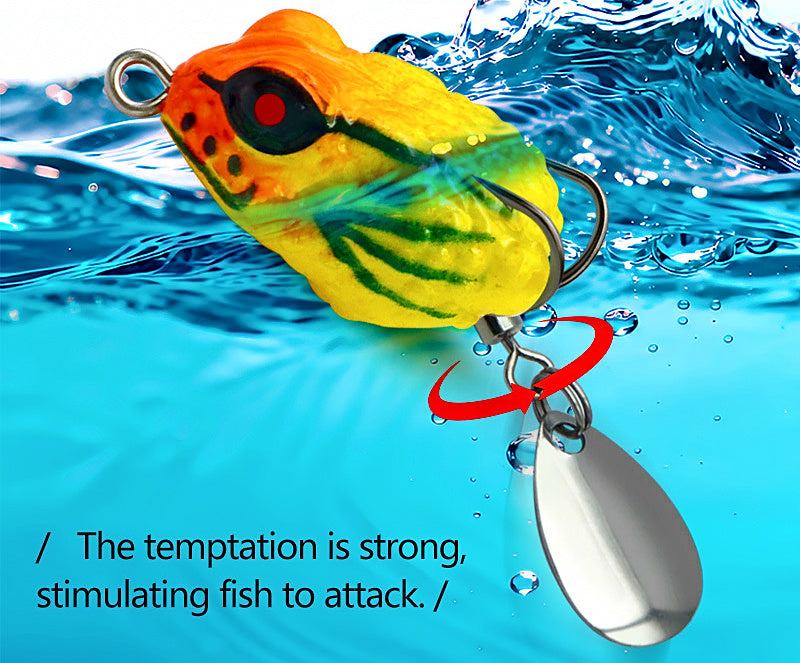 Mini Soft Frog Lure, 2.5 cm (1 in) 3 g (0.11 oz), Double Hook – product photo