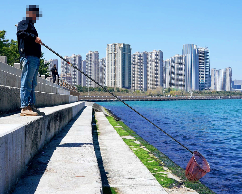 Telescopic Landing Net Pole, 4–11 m (13–36 ft) – product photo