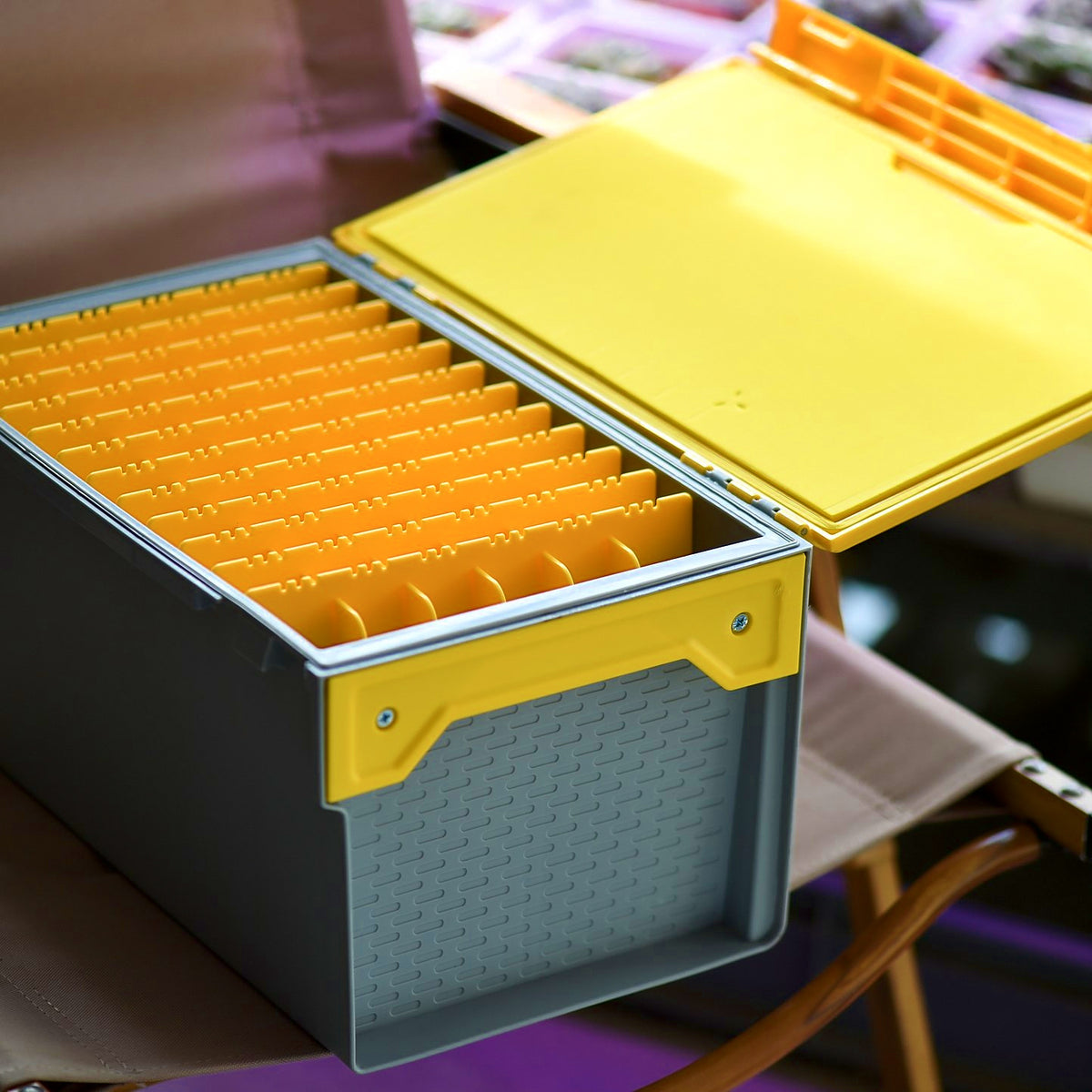 Modular Flip-Open Hard Bait Storage Box, 72-Lure Capacity – product photo