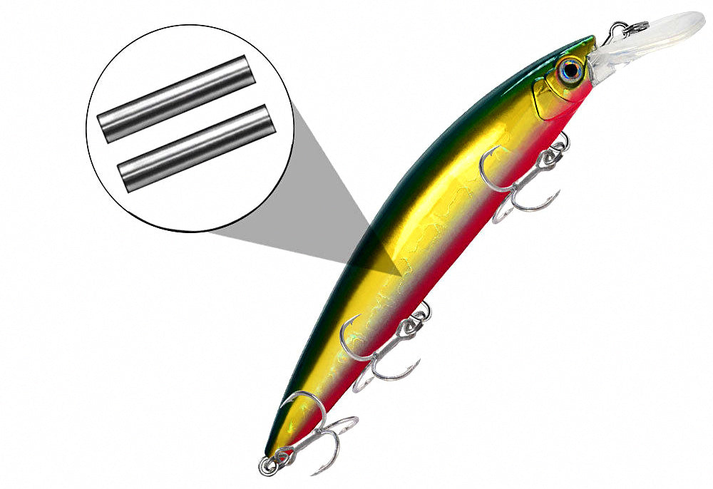Long Cast Sinking Minnow Lure, 13 cm (5.1 in), 37.5 g (1.3 oz) – product photo