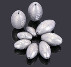 Lead Olive Sinkers, Center-Hole, 0.04–5.3 oz (1–150 g) – product photo