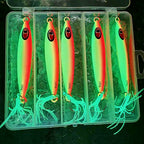 Full Glow Metal Jig with Hooks, 80–400 g (2.8–14.1 oz) – product photo