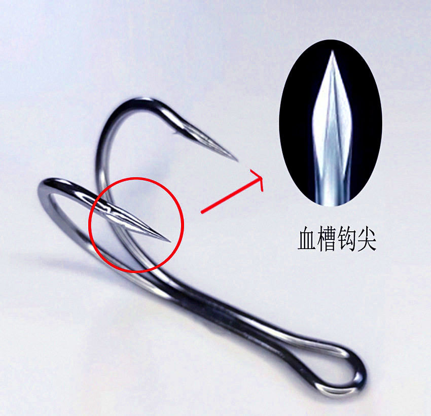 Double Anchor Hooks for Soft Baits & Frog Lures, Bulk Pack – product photo