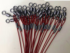 Steel Wire Bite Leader with Snap, 20/30/50 cm (7.9/11.8/19.7 in) – product photo