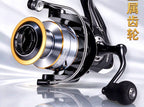 Metal Spinning Reel, 5.2:1 Gear Ratio, 1000–7000 Size – product photo