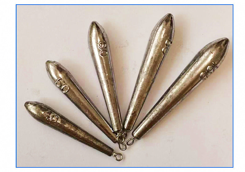Long Teardrop Sinker with Eyelet, 1.4–3.5 oz (40–100 g) – product photo