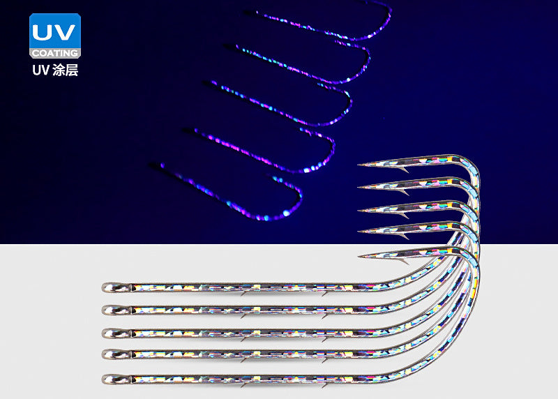 Cutlassfish Tube Hooks, Barbed, Size 3/0, 5-Pack – product photo