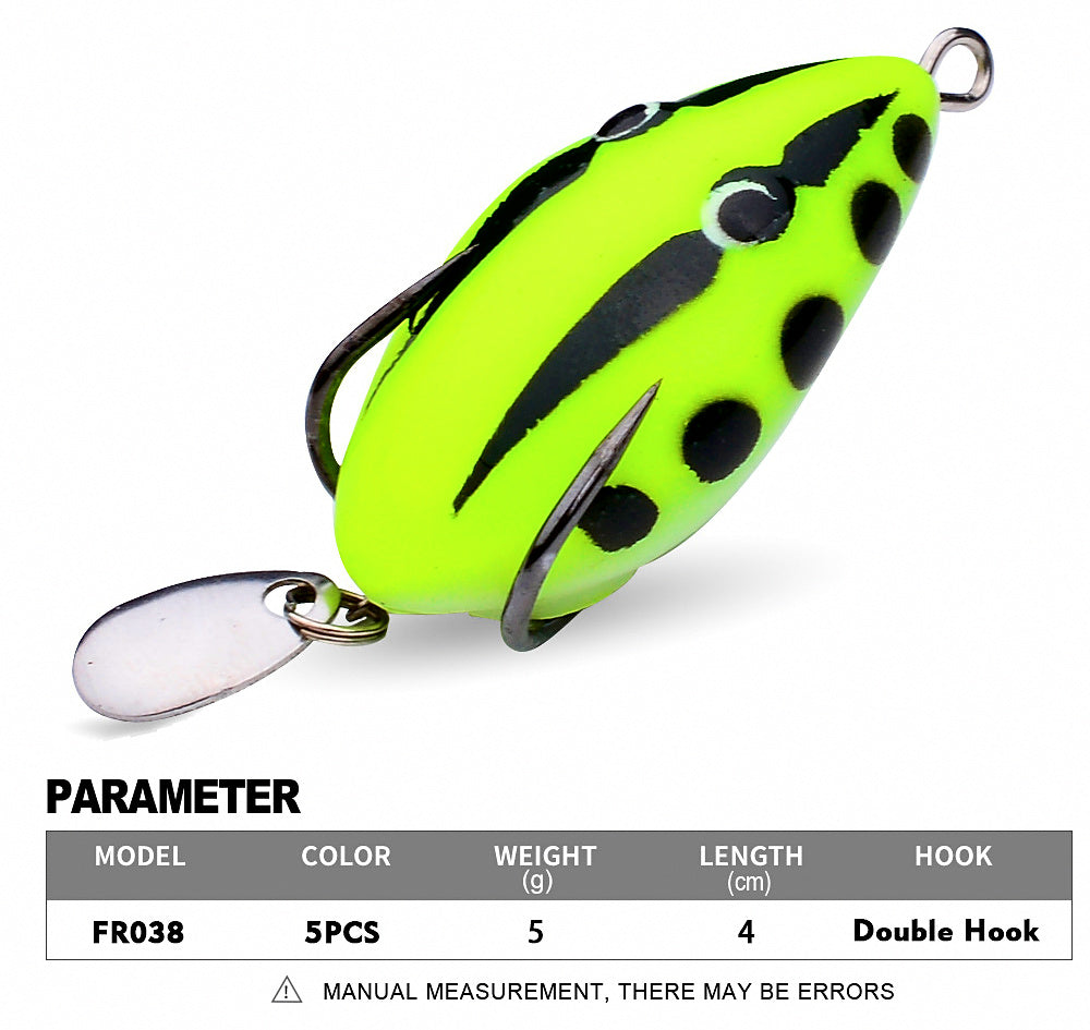 Mini Frog Soft Bait, 4 cm (1.6 in), 5 g (0.18 oz) – product photo