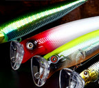 Topwater Popper Minnow Hard Bait, 90 mm 18 g (0.63 oz) – product photo