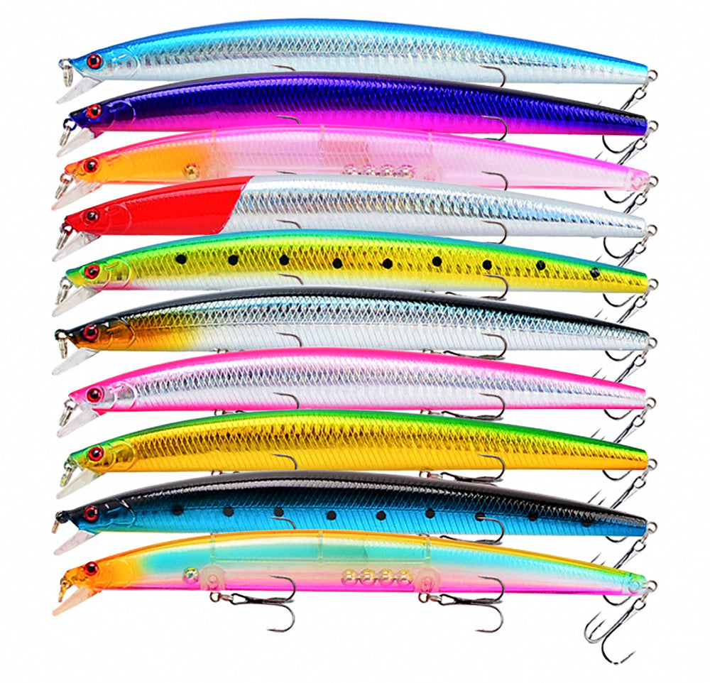 Floating Minnow Lure, 18.5 cm (7.3 in), 22.3 g (0.79 oz) – product photo