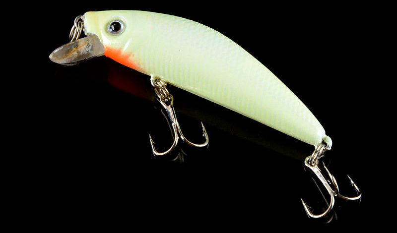 Glow Minnow Hard Lure, 7 cm (2.8 in), 8 g (0.28 oz) – product photo
