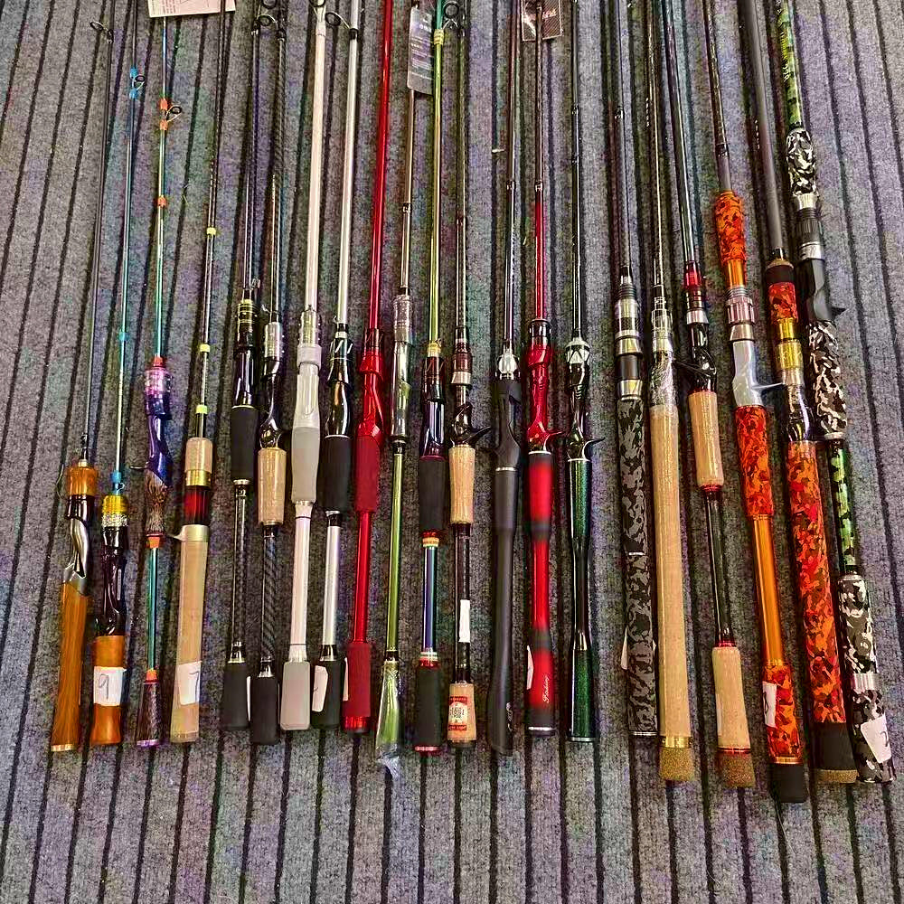 Two-Piece Lure Rod & Reel Combo, 1.65–2.4 m (5.4–7.9 ft)