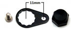 Baitcasting Reel Handle Anti-Loosening Plate & Nut – product photo