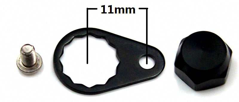 Baitcasting Reel Handle Anti-Loosening Plate & Nut – product photo