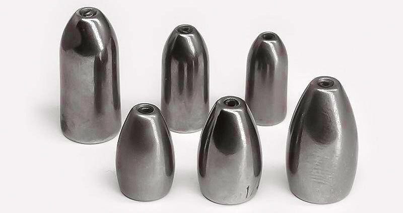 Tungsten Bullet Sinker for Texas Rig, 0.06–0.49 oz (1.8–14 g) – product photo