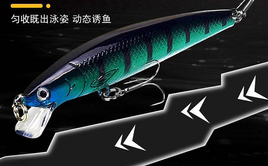 Floating Minnow Lure, 10 cm (3.9 in), 9 g (0.32 oz) – product photo