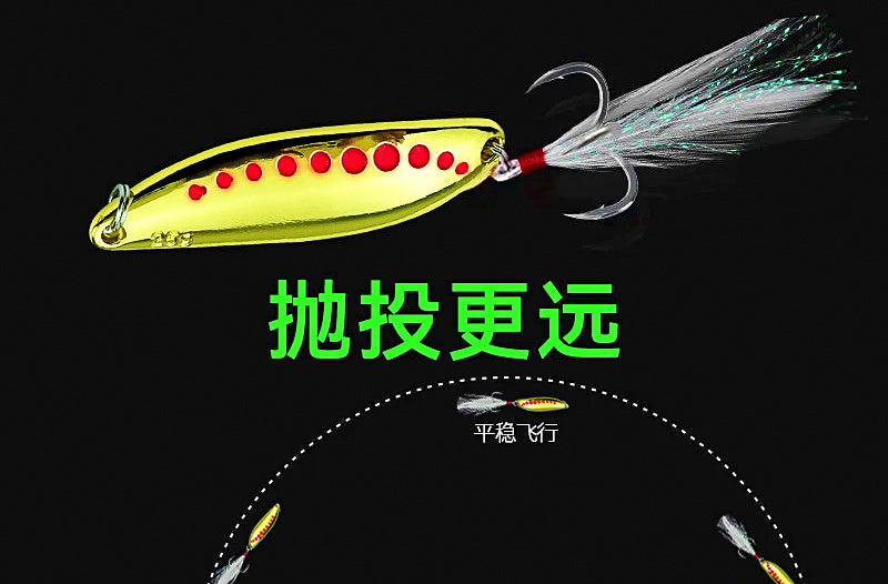 Casting Spoon Lure, 2.5–20 g (0.09–0.71 oz) – product photo