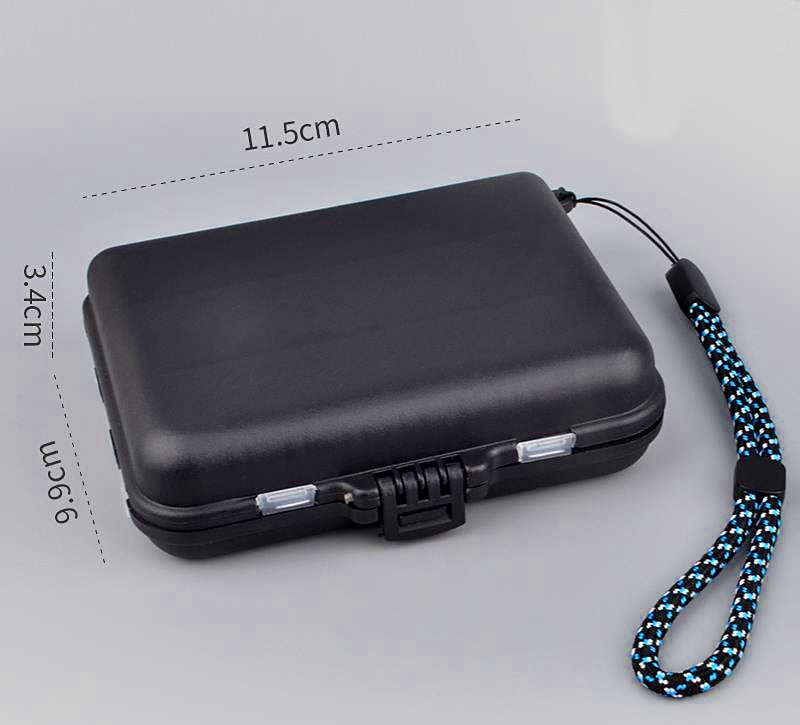 Double-Layer Mini Tackle Box for Hooks & Small Lures – product photo
