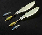T-Tail Soft Swimbait with Sequin, 12–14 cm (4.7–5.5 in), 2-Pack – product photo