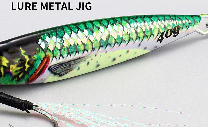 Long Cast Metal Casting Jig, 20–80 g (0.7–2.8 oz) – product photo