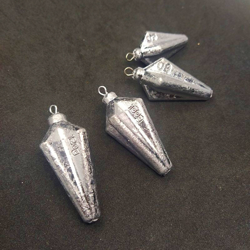 Four-Sided Star Fruit Surf Sinker, 2.1–5.3 oz (60–150 g) – product photo
