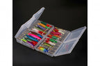 Squid Jig & Wood Shrimp Lure Storage Box, Clear – product photo