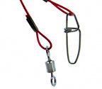 Thick Steel Wire Leader, 50 cm (19.7 in), 3 Colors – product photo