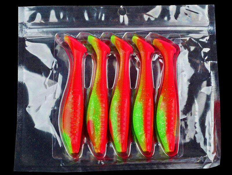 T-Tail Soft Plastic Swimbait, 8 cm & 10 cm (3.1 & 3.9 in) – product photo