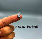 Lead Teardrop Sinker with Eyelet, 0.12–17.6 oz (3.5–500 g) – product photo