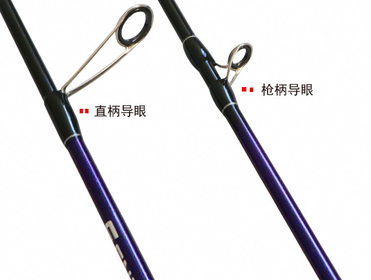 Carbon Slow Pitch Jigging Rod, 2-Piece, 1.68–1.98 m – product photo