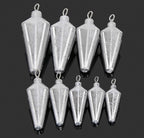 Four-Sided Starfruit Lead Sinkers, 1.1–7.1 oz (30–200 g) – product photo